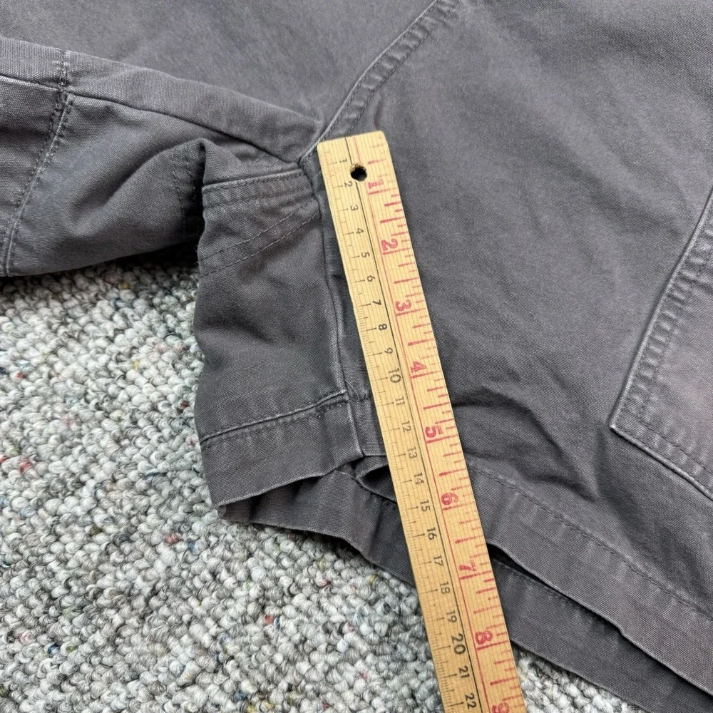 Cabelas Shorts Mens 48 Cargo Hiking Outdoors Elastic Waist Cotton Gray